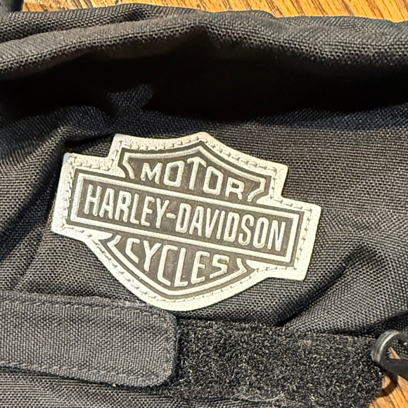 Harley-Davidson Black Riding Gloves - Picture 3 of 7